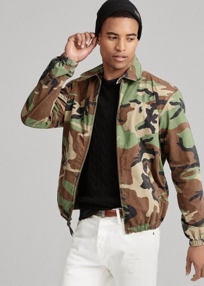 Chaquetas Polo Ralph Lauren Hombre Camuflados - Bayport - VCMEG2569